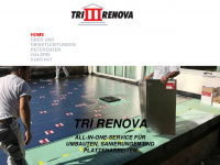 trirenova.ch Webseite Vorschau
