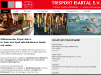 trisport-isartal.de Webseite Vorschau