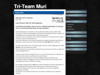 triteammuri.ch Webseite Vorschau