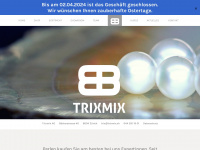 trixmix.ch Webseite Vorschau