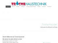 trochehaustechnik.de Webseite Vorschau