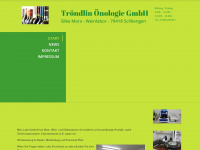 troendlin-oenologie.de Webseite Vorschau