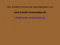 troester-innenausbau.de Webseite Vorschau