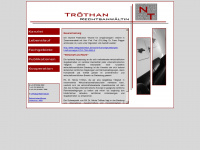 troethan.at Webseite Vorschau