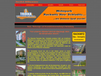 troika-schladitz.de Webseite Vorschau