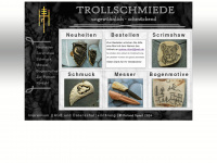 trollschmiede.de Webseite Vorschau