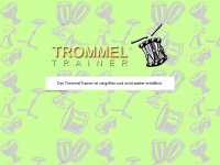 trommeltrainer.ch Webseite Vorschau