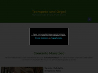 trompete-und-orgel.de Webseite Vorschau