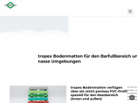 tropex-plastics.de Webseite Vorschau