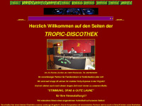 tropic-discothek-online.de Webseite Vorschau