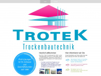 trotek.at Webseite Vorschau