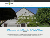trotte-villigen.ch Webseite Vorschau