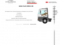 truck-dekor.de Webseite Vorschau