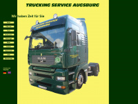 trucking-service-augsburg.de Webseite Vorschau