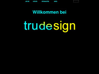 trudesign.at Webseite Vorschau