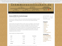 truemmergesellschaft.de Webseite Vorschau