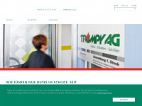 truempy-ag.ch Webseite Vorschau