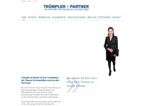 truemplerpartner.ch Webseite Vorschau