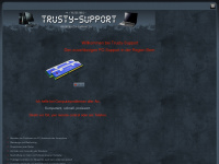 trusty-support.ch Webseite Vorschau