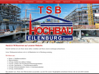 tsb-hochbau-eilenburg.de Webseite Vorschau