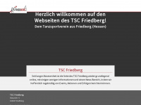 tsc-friedberg.de Webseite Vorschau
