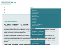 tschanz-decken.ch Webseite Vorschau