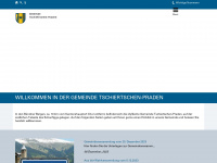 tschiertschen-praden.ch Webseite Vorschau