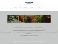 tschopp-metall.ch Webseite Vorschau