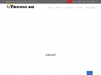 tschuiag.ch Webseite Vorschau