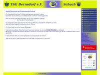tsg-bernsdorf-schach.de Webseite Vorschau