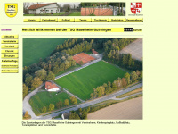 tsg-maselheim-sulmingen.de Webseite Vorschau