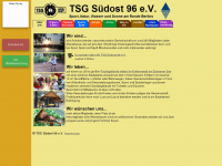 tsgsuedost96.de Webseite Vorschau
