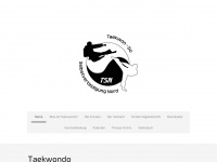 tsn-taekwondo.de Webseite Vorschau