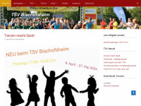 tsv-bischofsheim.de Webseite Vorschau