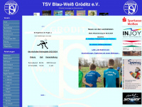 tsv-bw-groeditz.de Webseite Vorschau