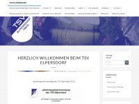 tsv-elpersdorf.de Webseite Vorschau
