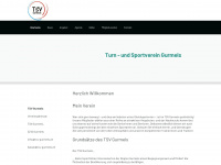 tsv-gurmels.ch Webseite Vorschau