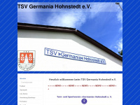 tsv-hohnstedt.de Webseite Vorschau