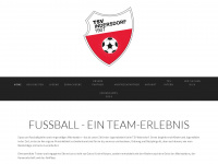 tsv-indersdorf-fussball.de Webseite Vorschau