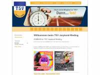 tsv-jarplund-weding.de Webseite Vorschau