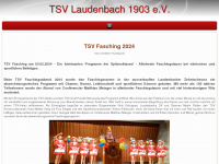 tsv-laudenbach.de Webseite Vorschau