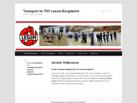 tsv-lesum-tanzen.de Webseite Vorschau