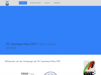 tsv-poellau.at Webseite Vorschau