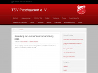 tsv-posthausen.de Webseite Vorschau