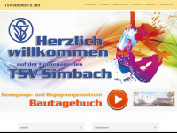 tsv-simbach.de Webseite Vorschau