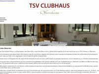 tsvclubhaus.de Webseite Vorschau