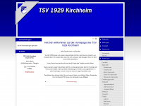tsvkirchheim.de Webseite Vorschau