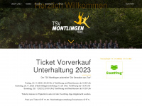 tsvmontlingen.ch Webseite Vorschau