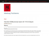 tt-erbach.de Webseite Vorschau