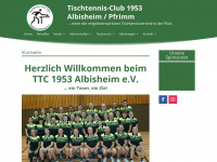 ttc-albisheim.de Webseite Vorschau